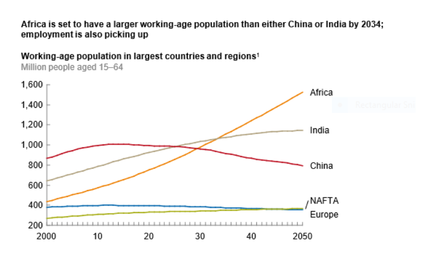 Exhibit 9 Africas workforce