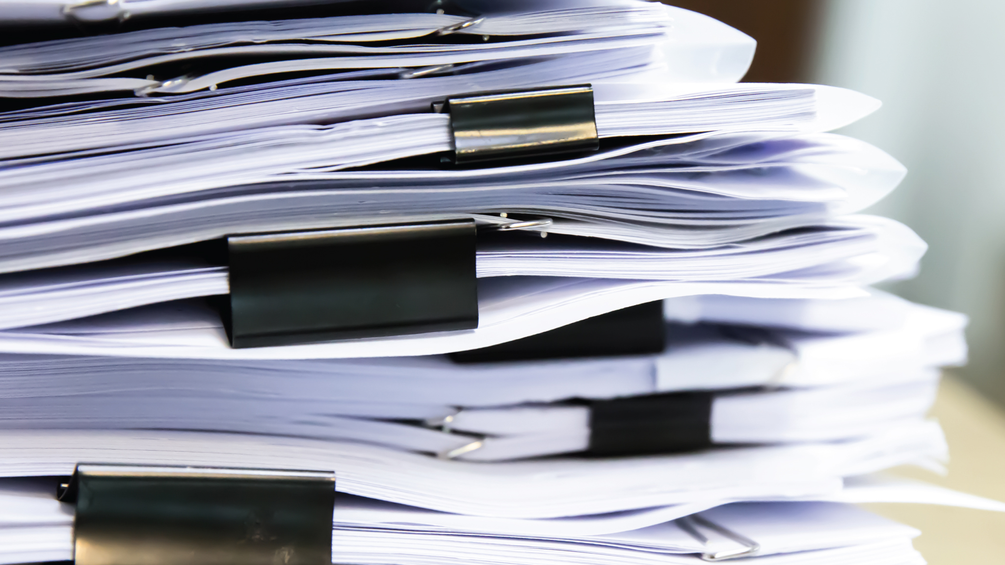 pile of documents